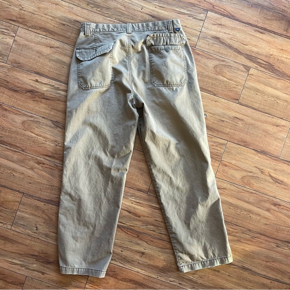 Dockers Flat Front  Men's Tan Pants 32/32  Cotton - Picture 2 of 10